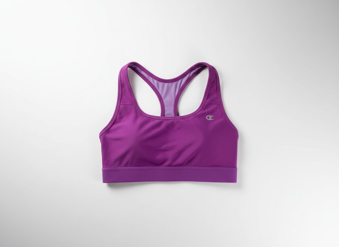 💜 Brassière de Sport Champion Violette