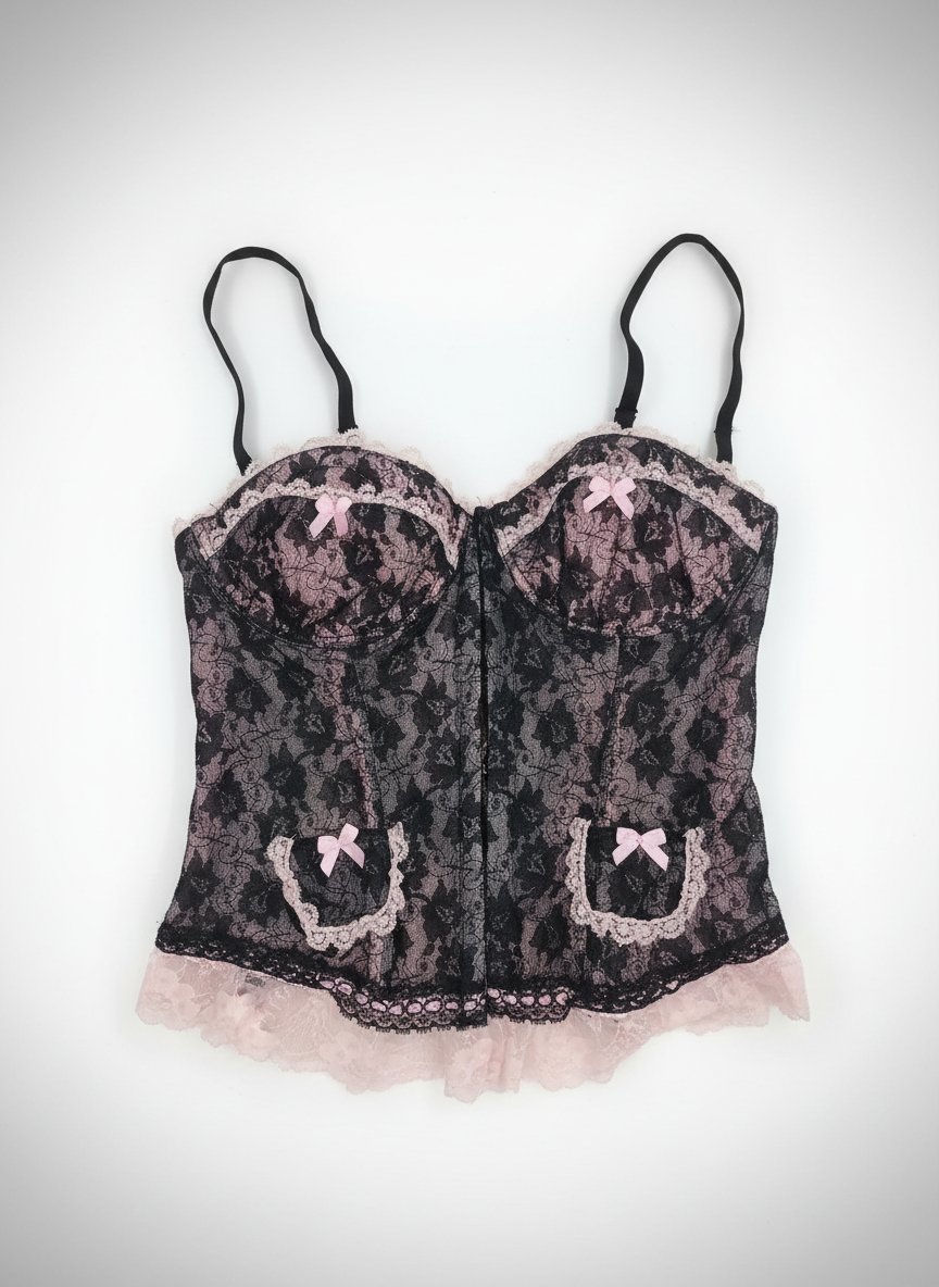 Corset / Bustier Style Gothique Romantique & Coquette