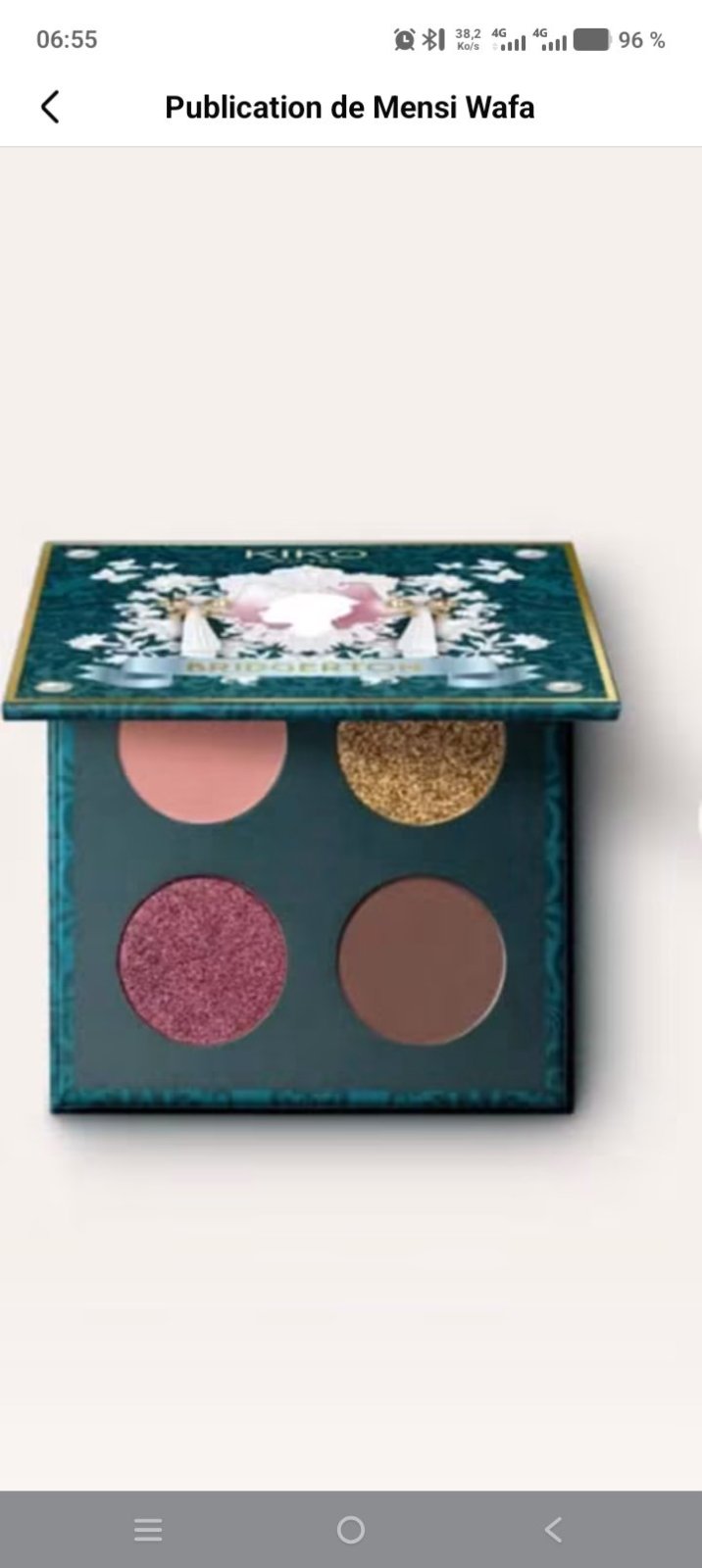 Eyeshadow palette  💗🤎 la marque Kiko ❤️