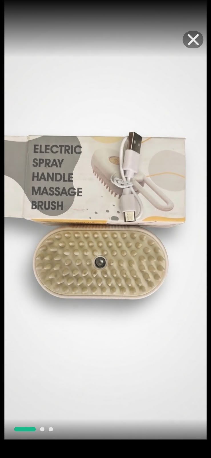 Electric spray handle massage 