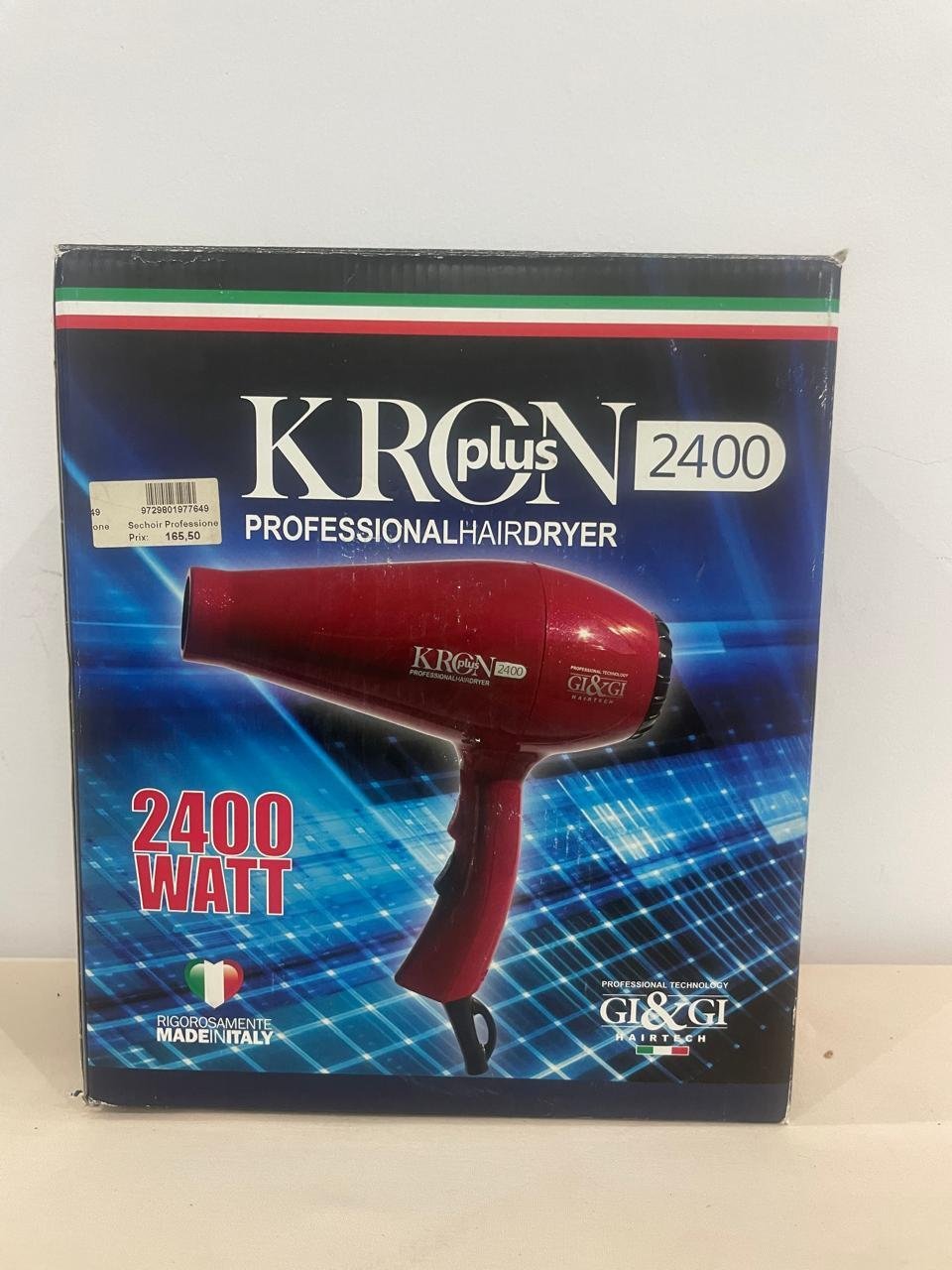 مجفف شعر احترافي ماركة  إيطالية KRCN2400W