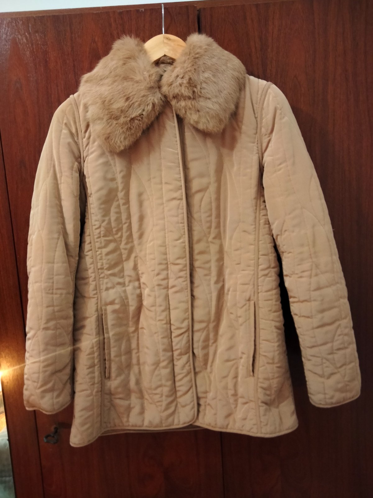 Manteau camel