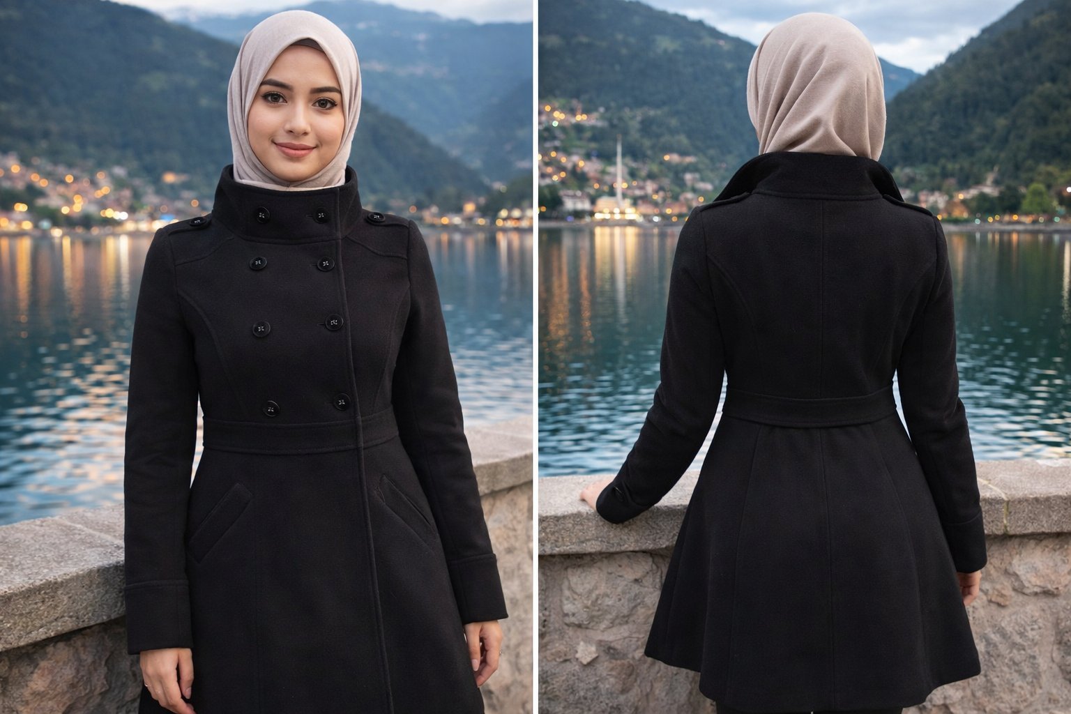 Manteau cachemire