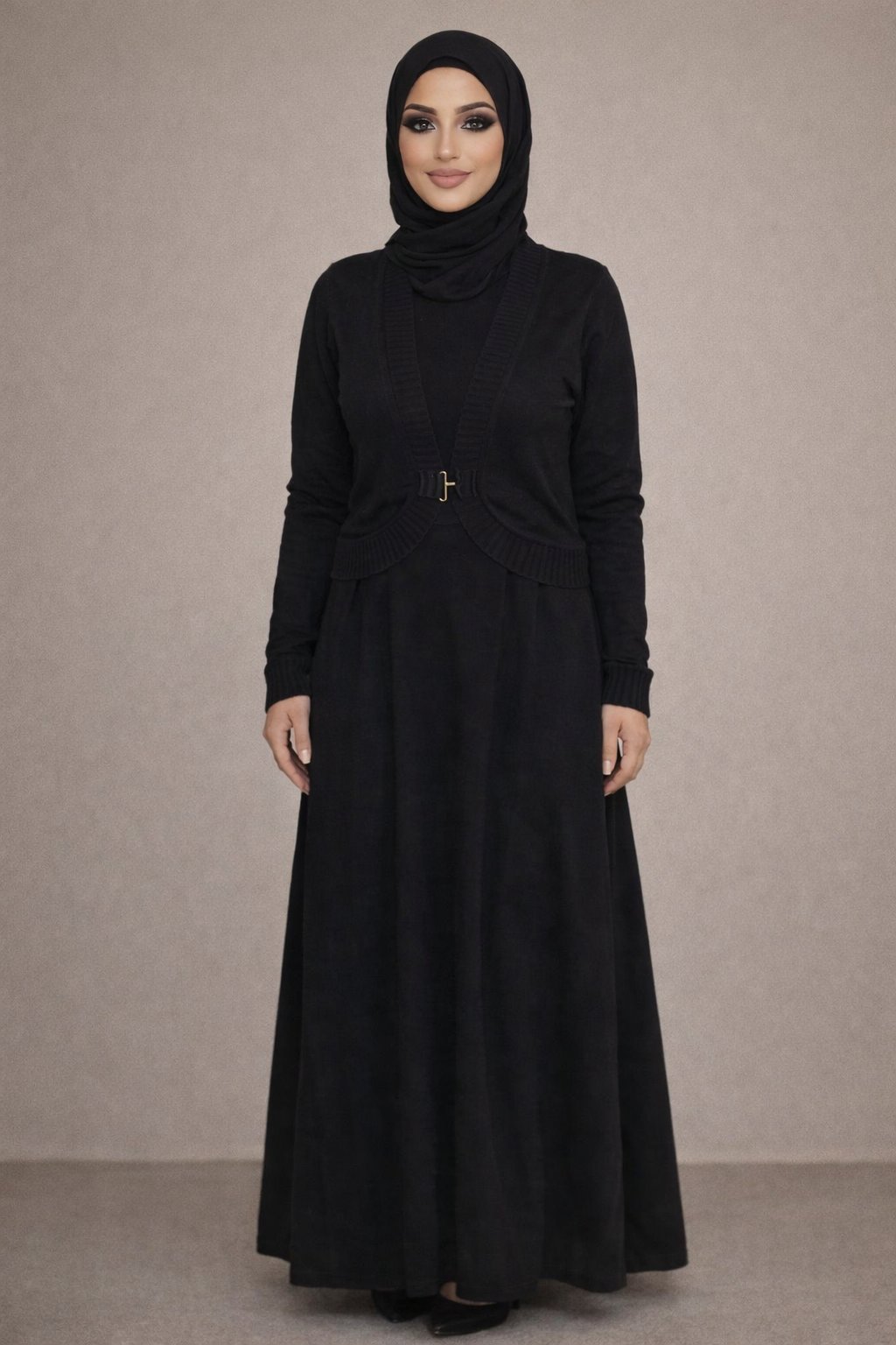 Gilet noir pour femme
