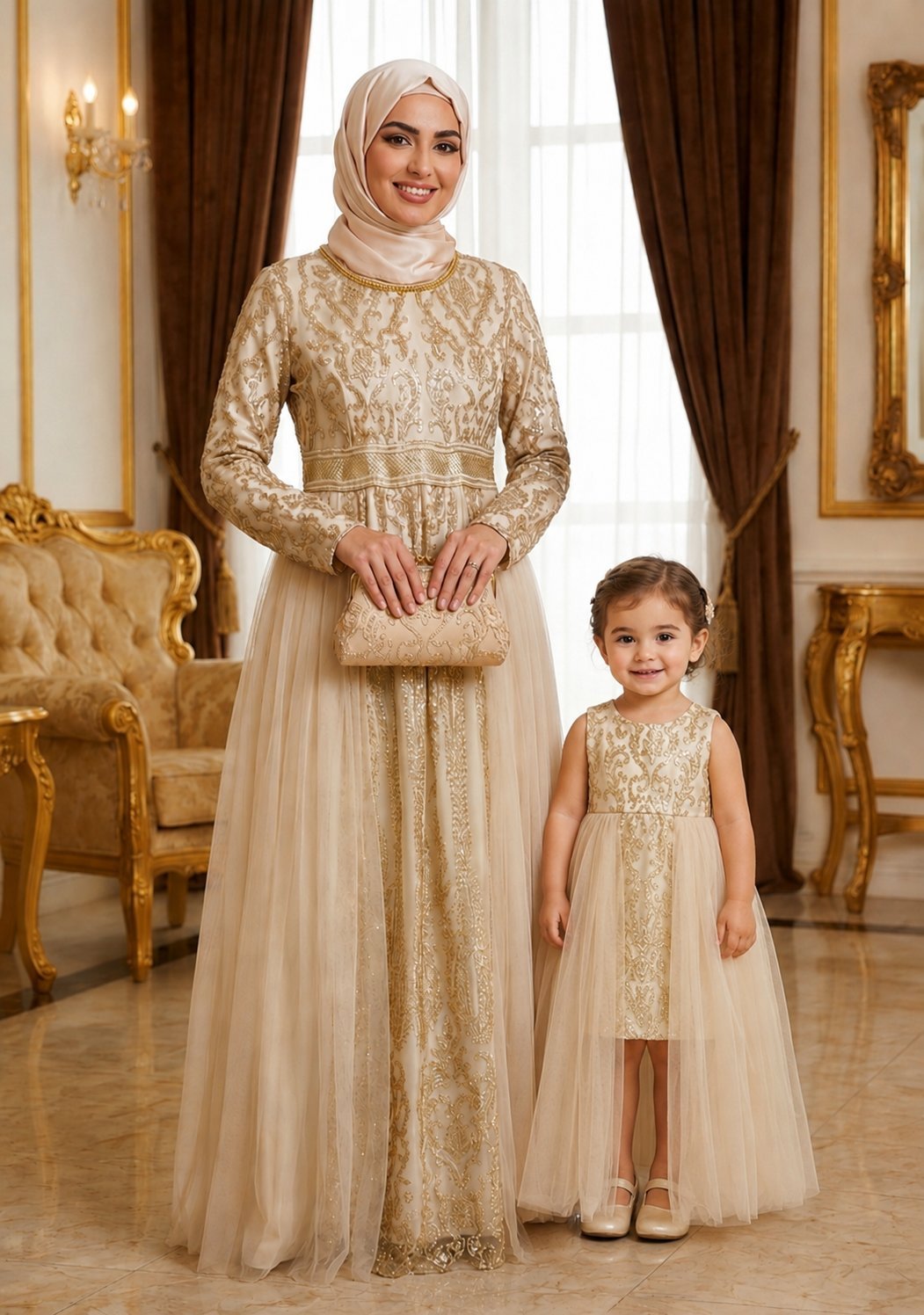 Robe mère et fille 