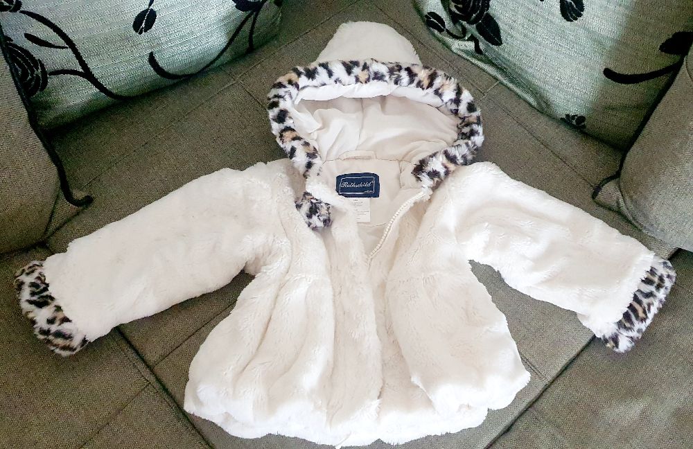 Monteau forrure fille