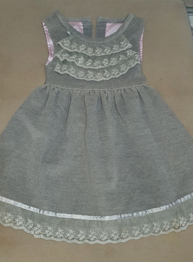 Robe  fillette cachemire
