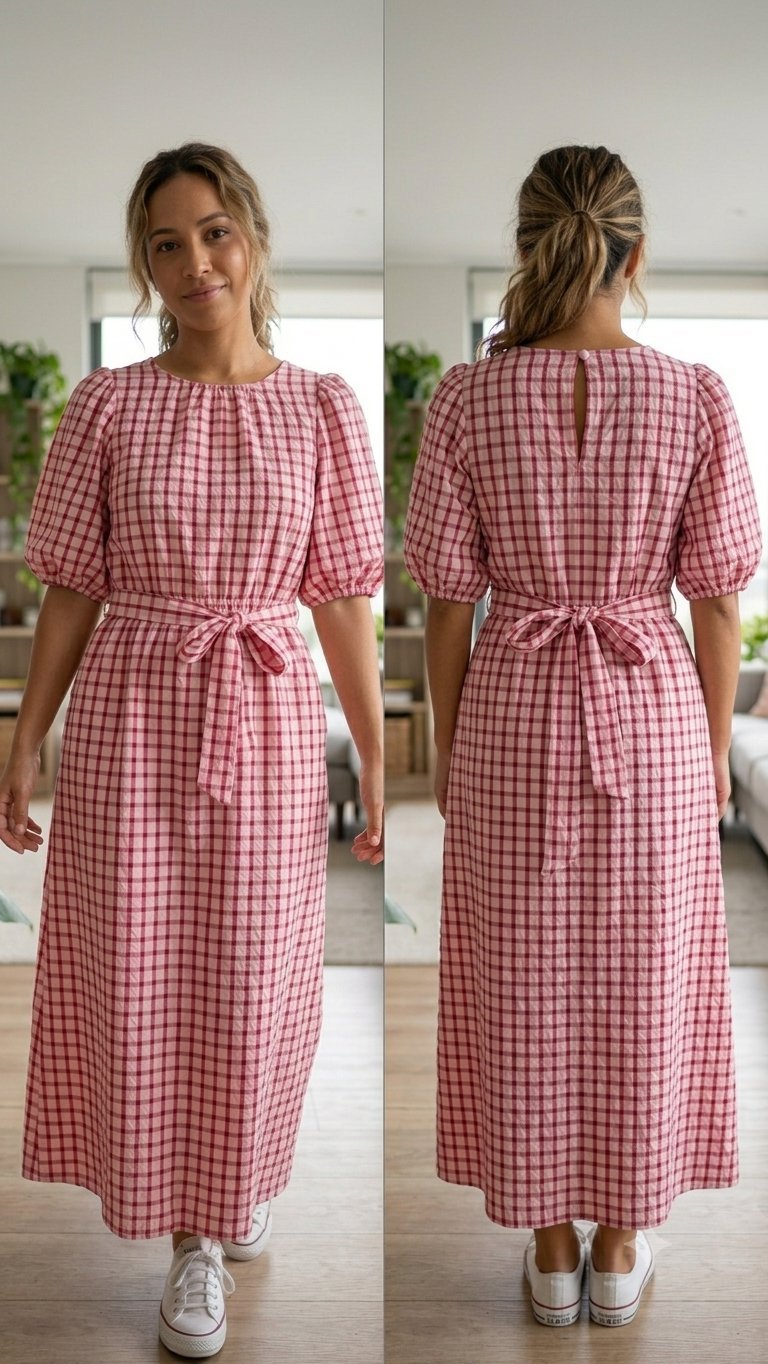 Robe rose 
