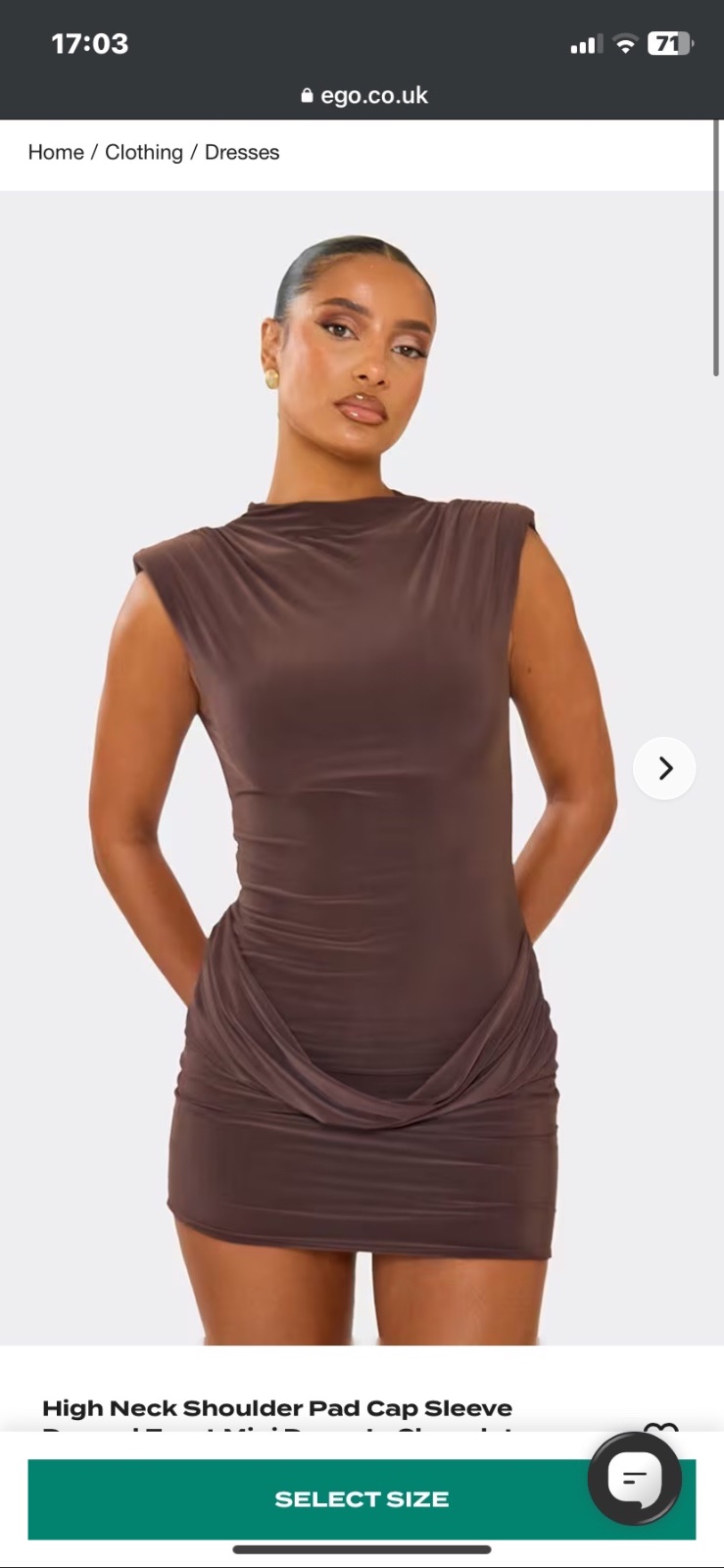 Robe courte
