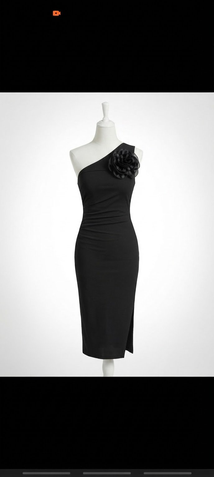 Robe noir élégant 