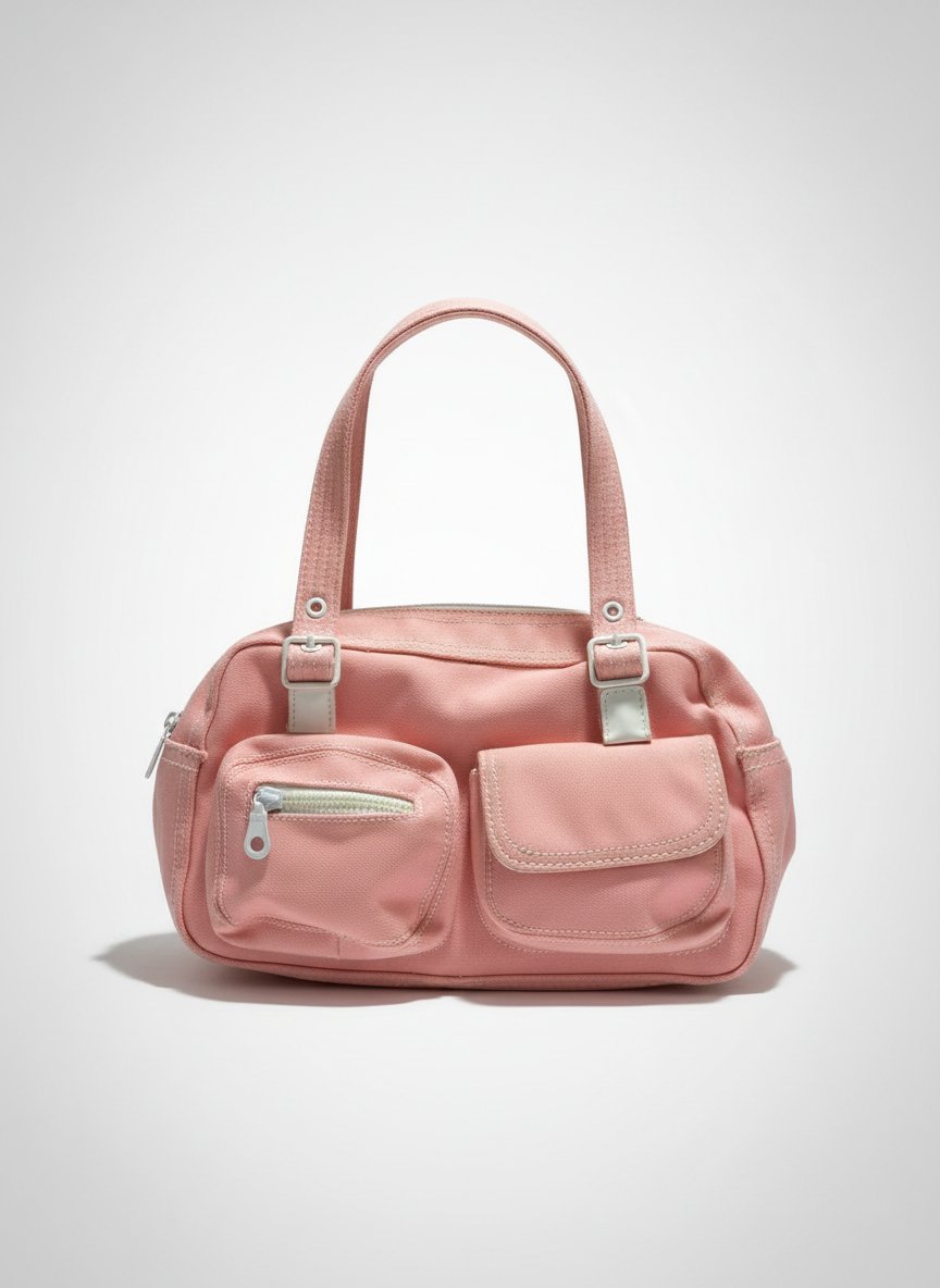 Sac à main rose 