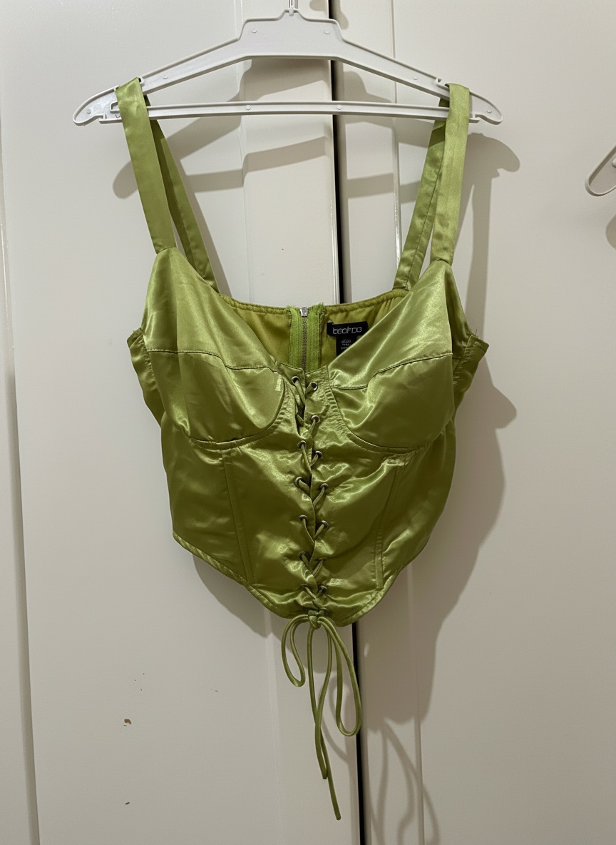 Corset satiné