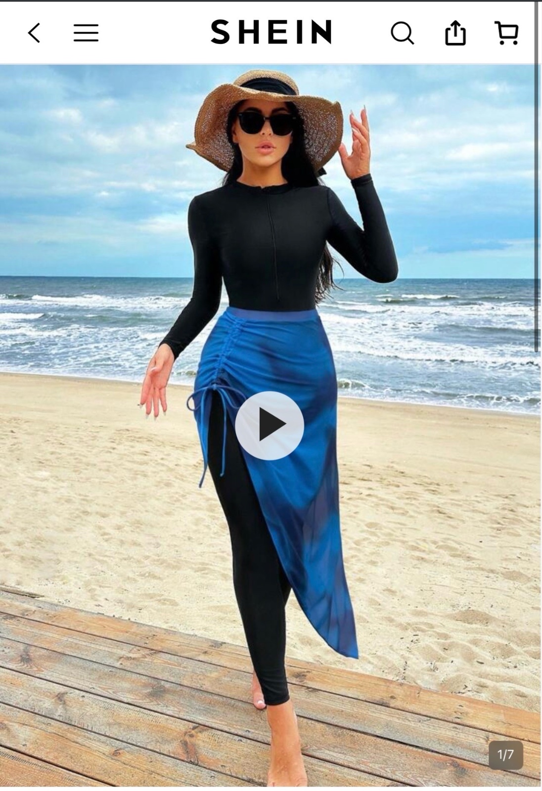 Burkini femme SHEIN taille XL