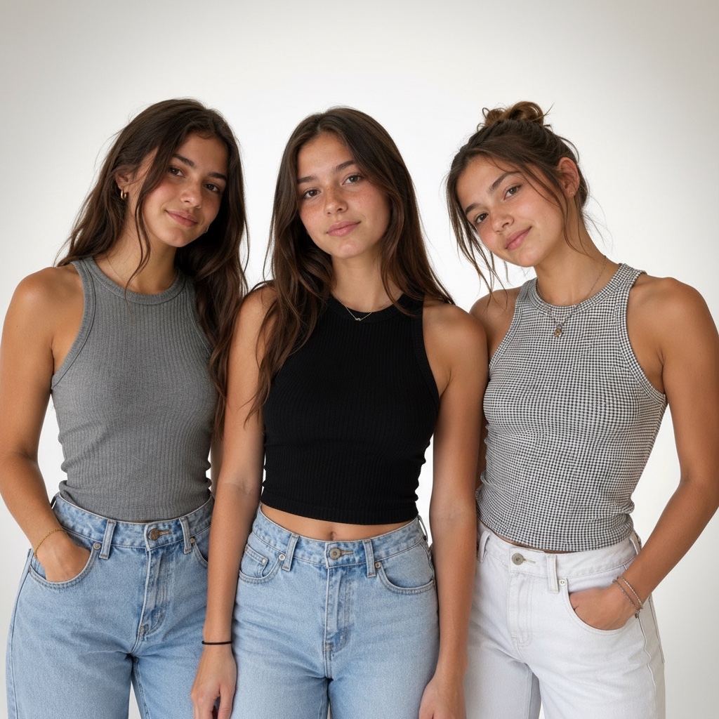 Lot 3 pulls sans manches ZARA