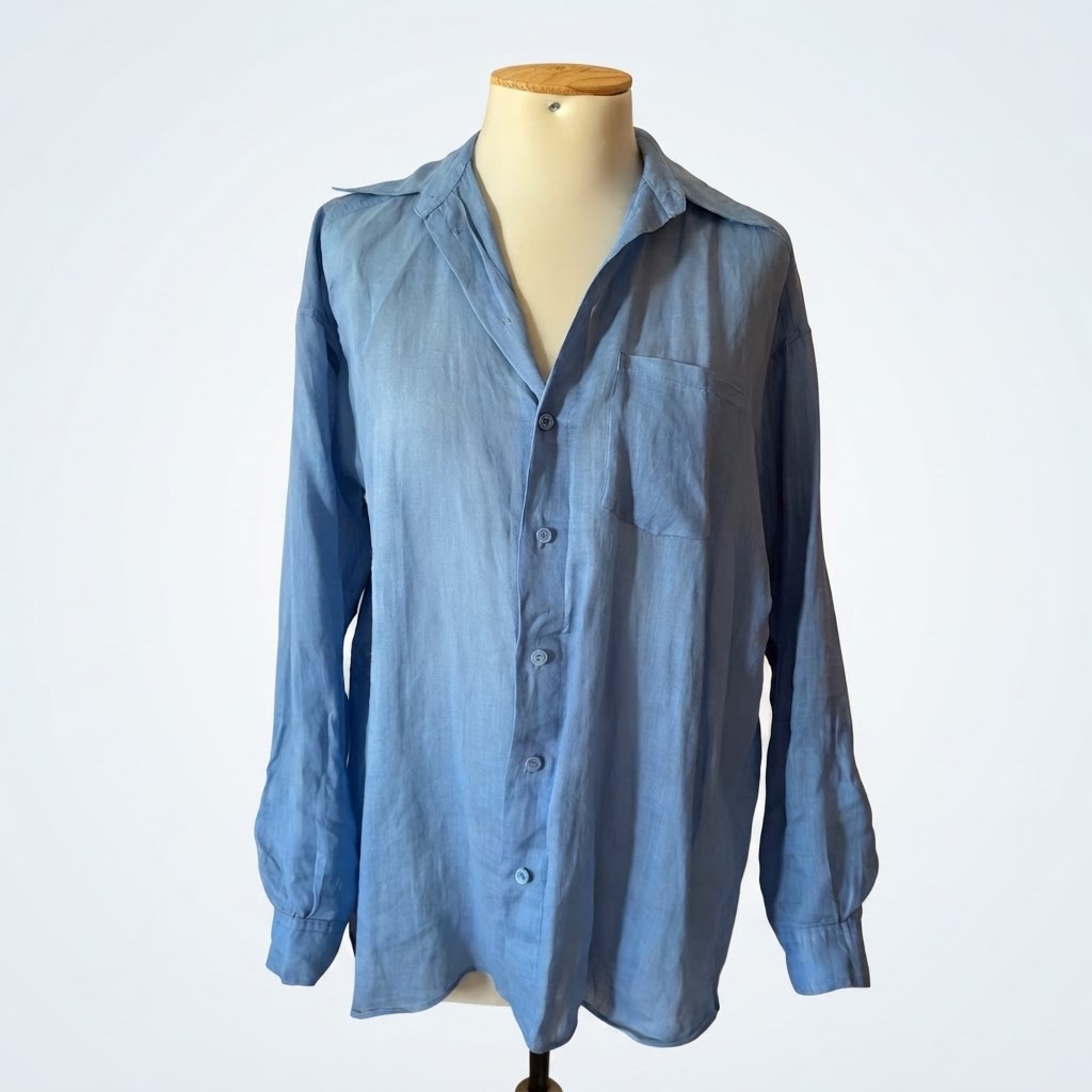 Chemise bleue ZARA 