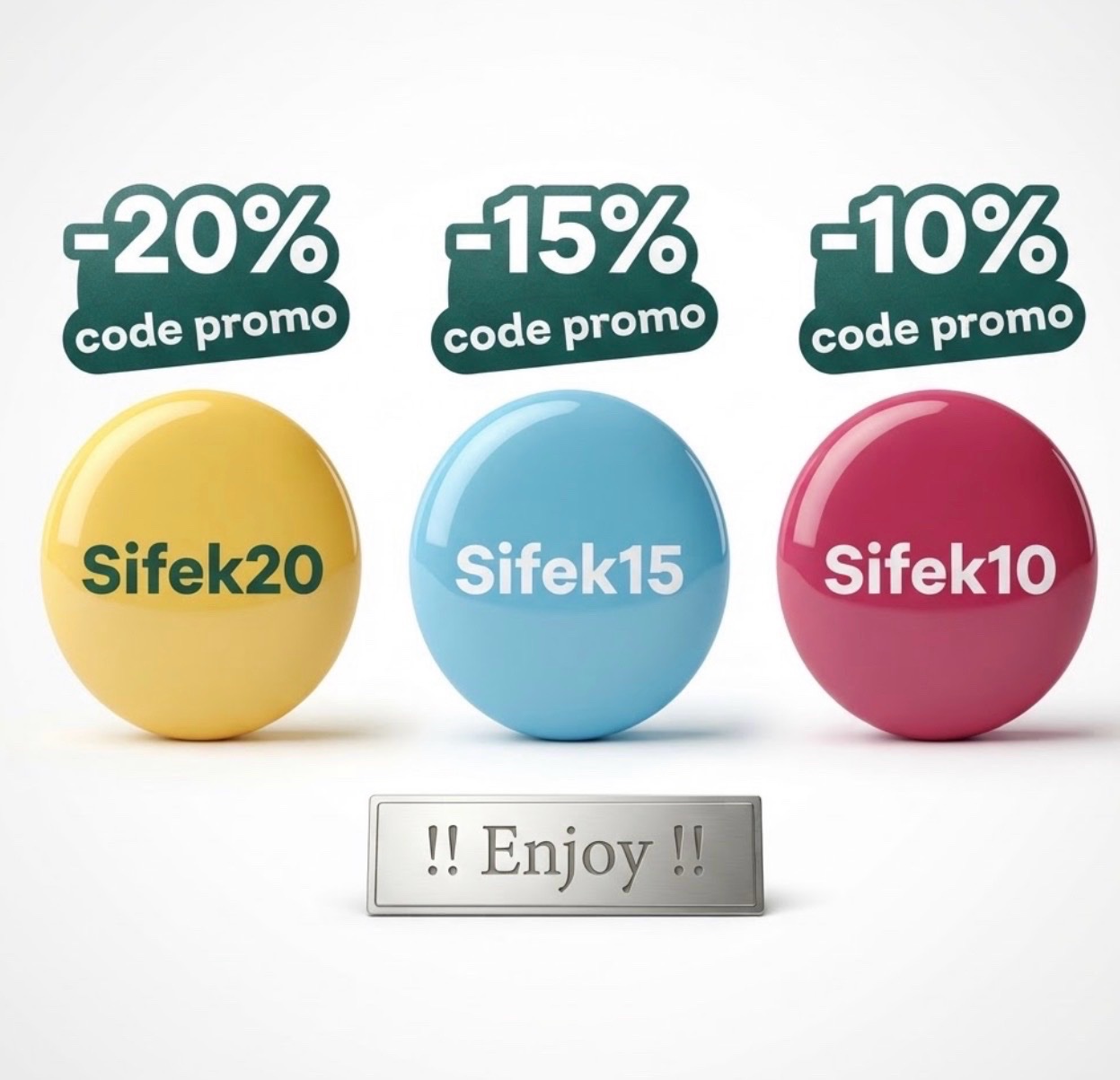 Codes promo