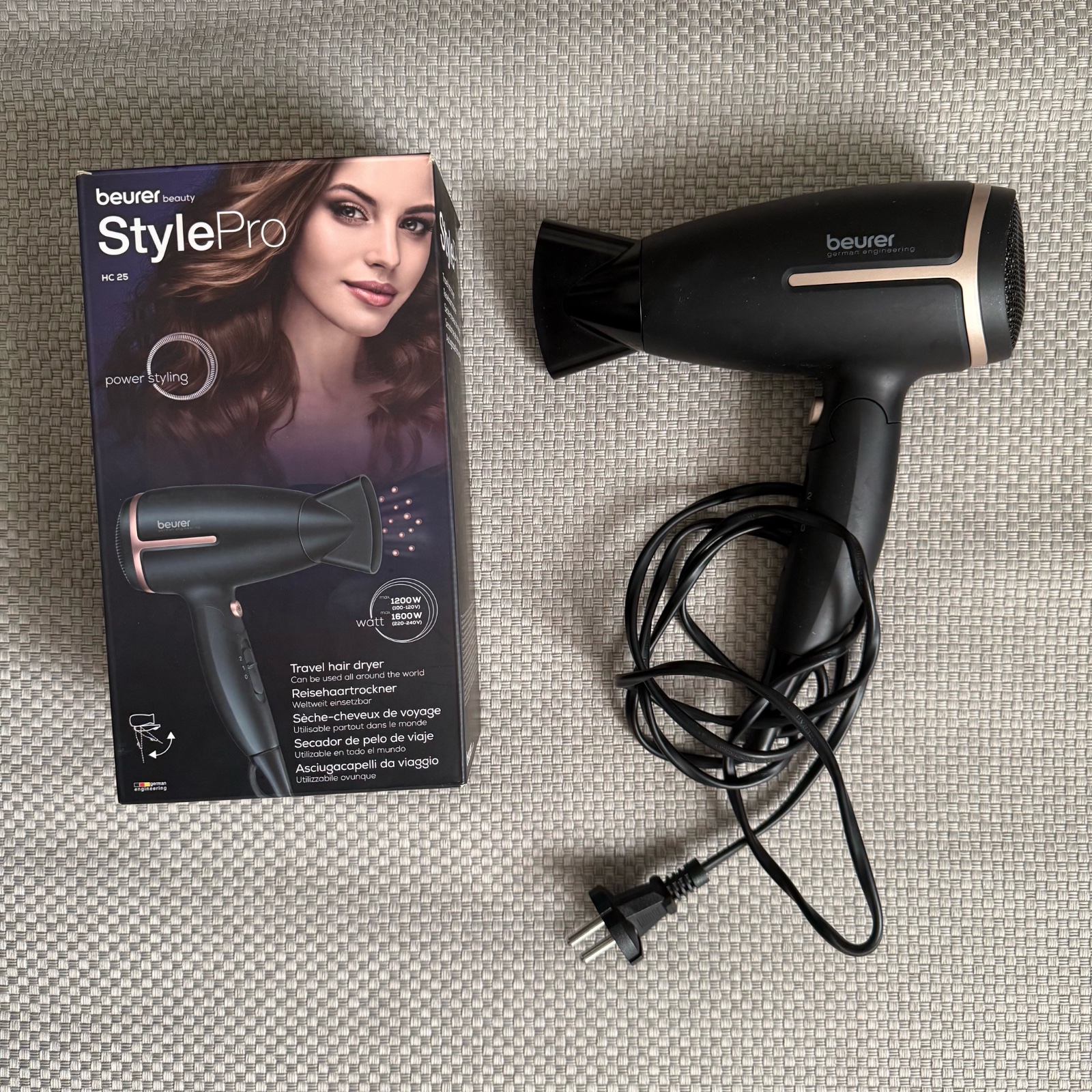 Sèche-cheveux de voyage Beurer