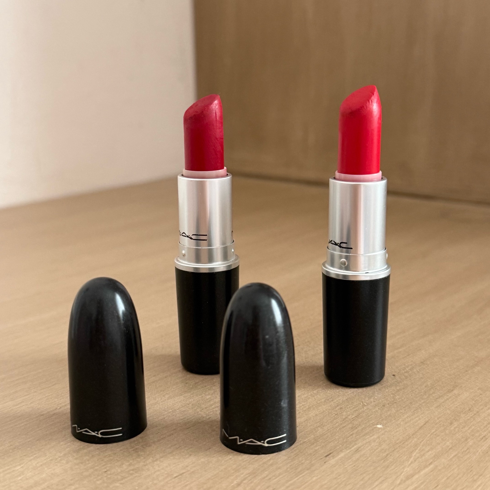 Lot 2 rouges MAC