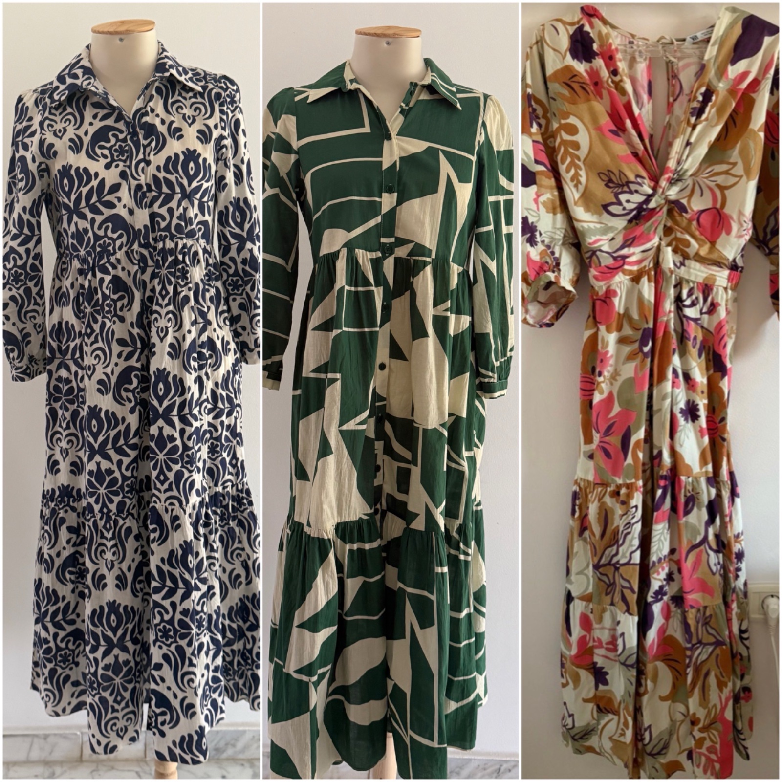 3 Robes Zara