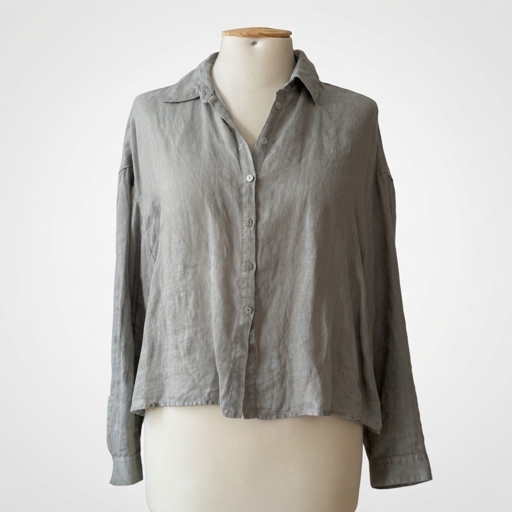 Chemise vert clair Massimo Dutti (manches longues)