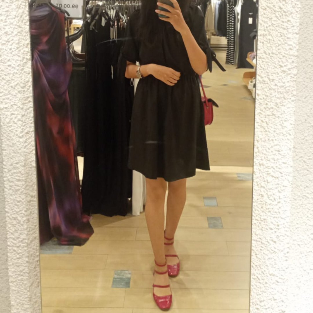 Robe noire courte 