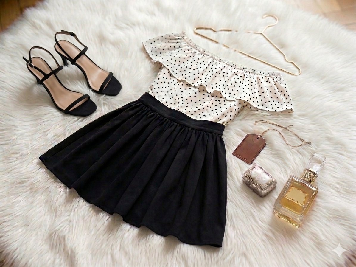 Robe polka dot
