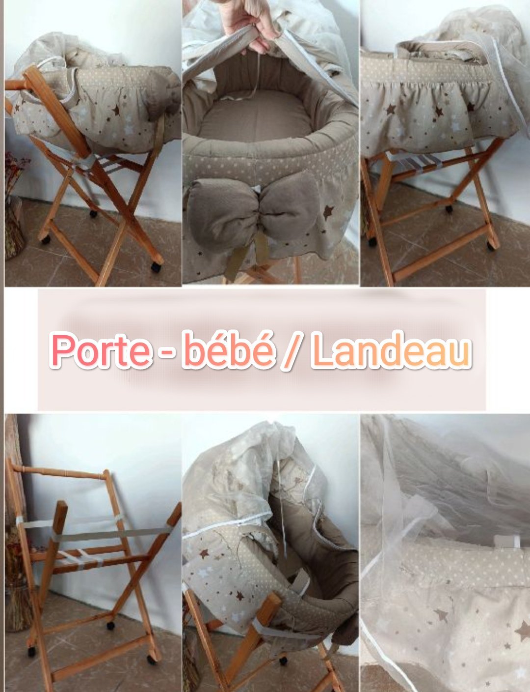 Landeau + berceau bébé 