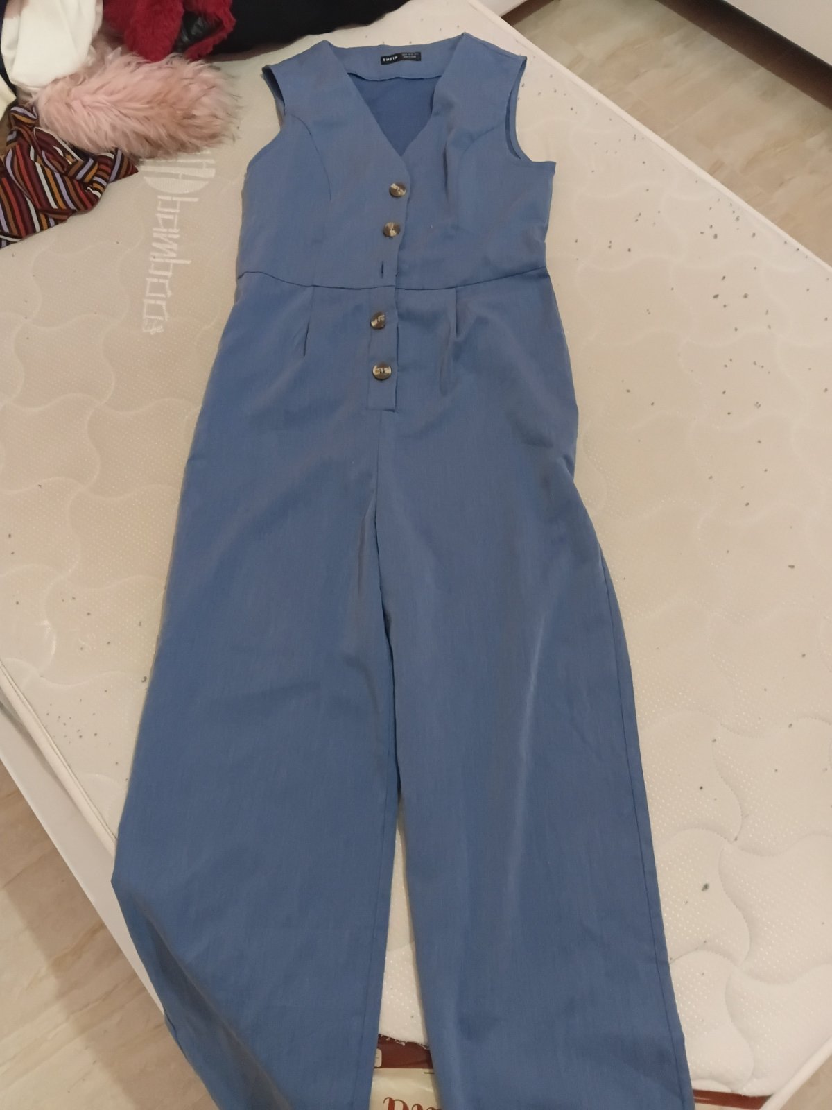 Salopette bleu jean