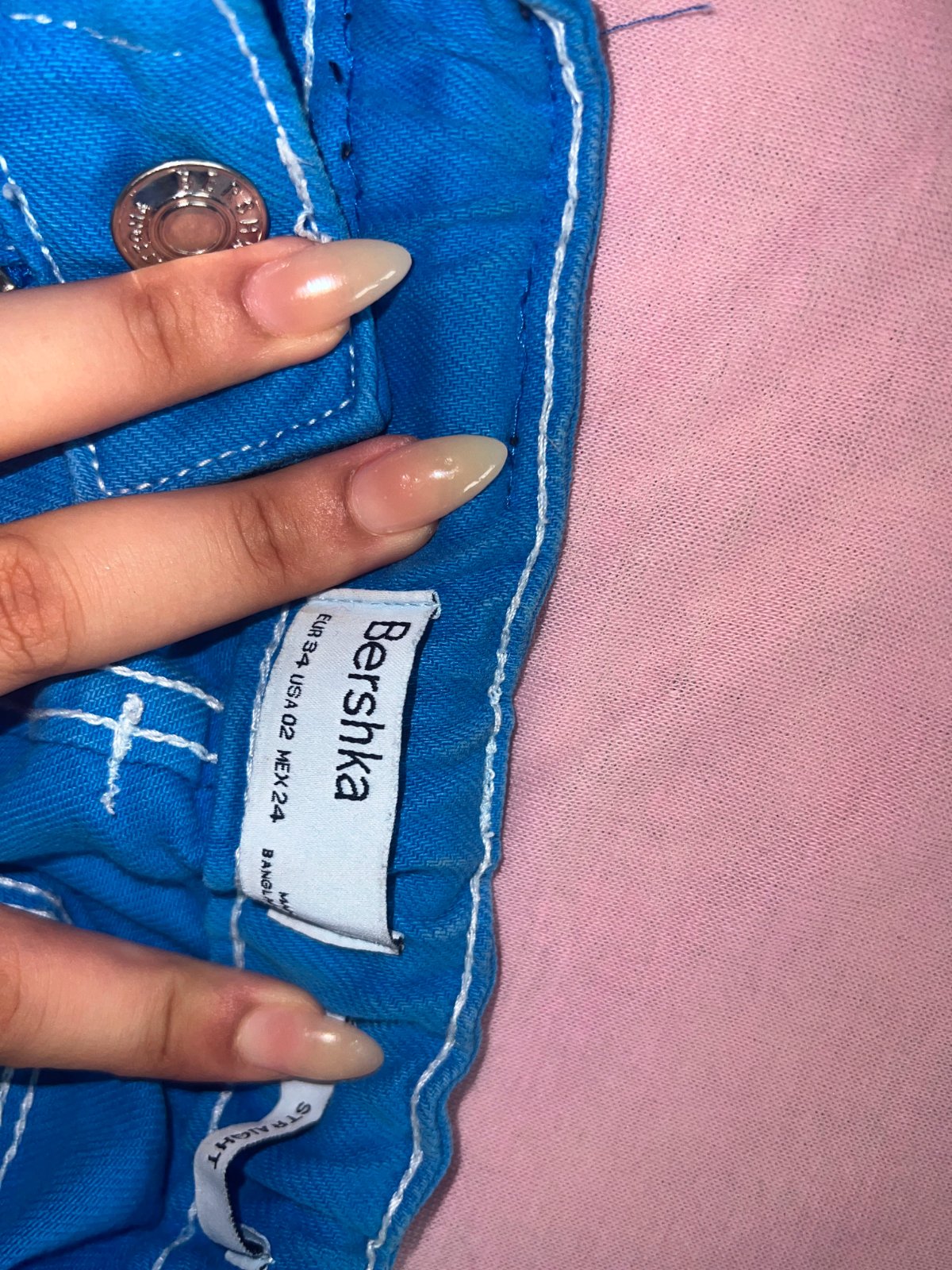 Pantalon jean bleu