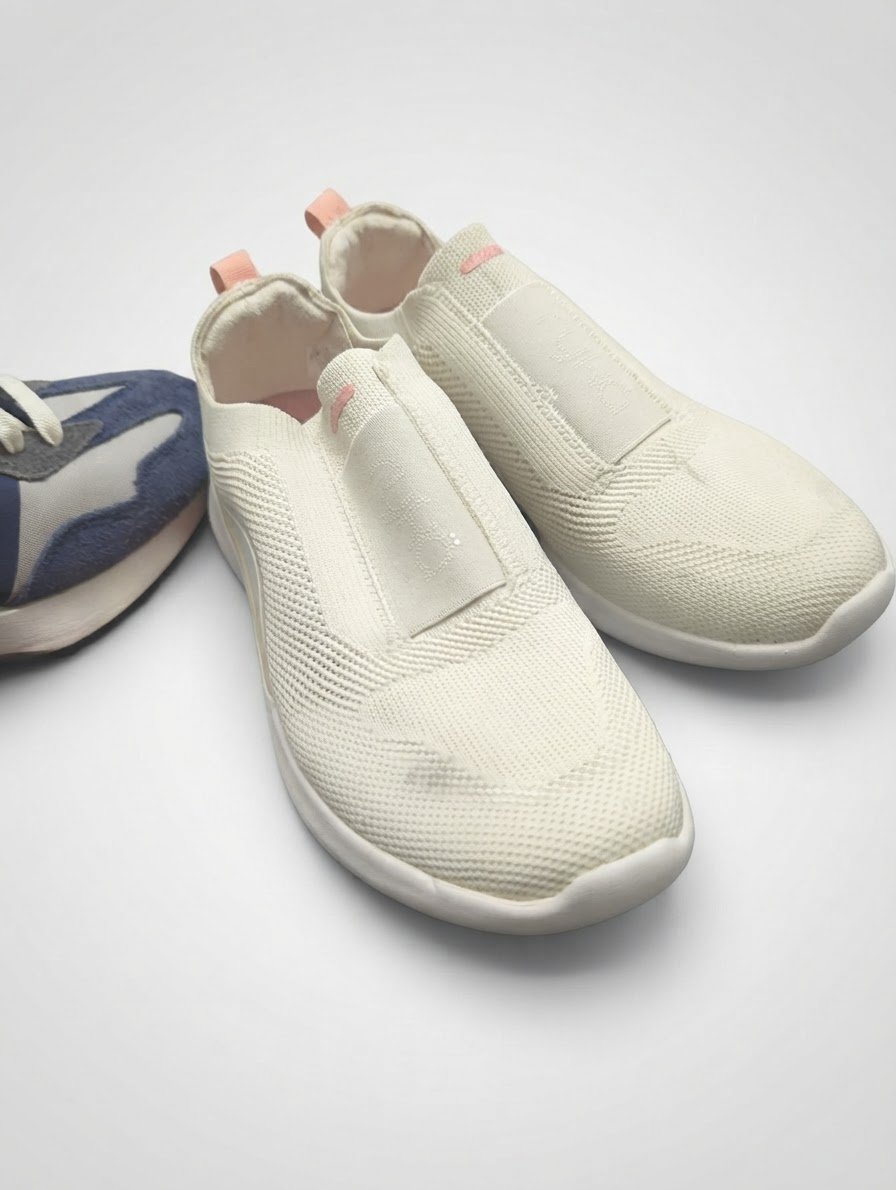 Baskets blanches pour femme – Confortables