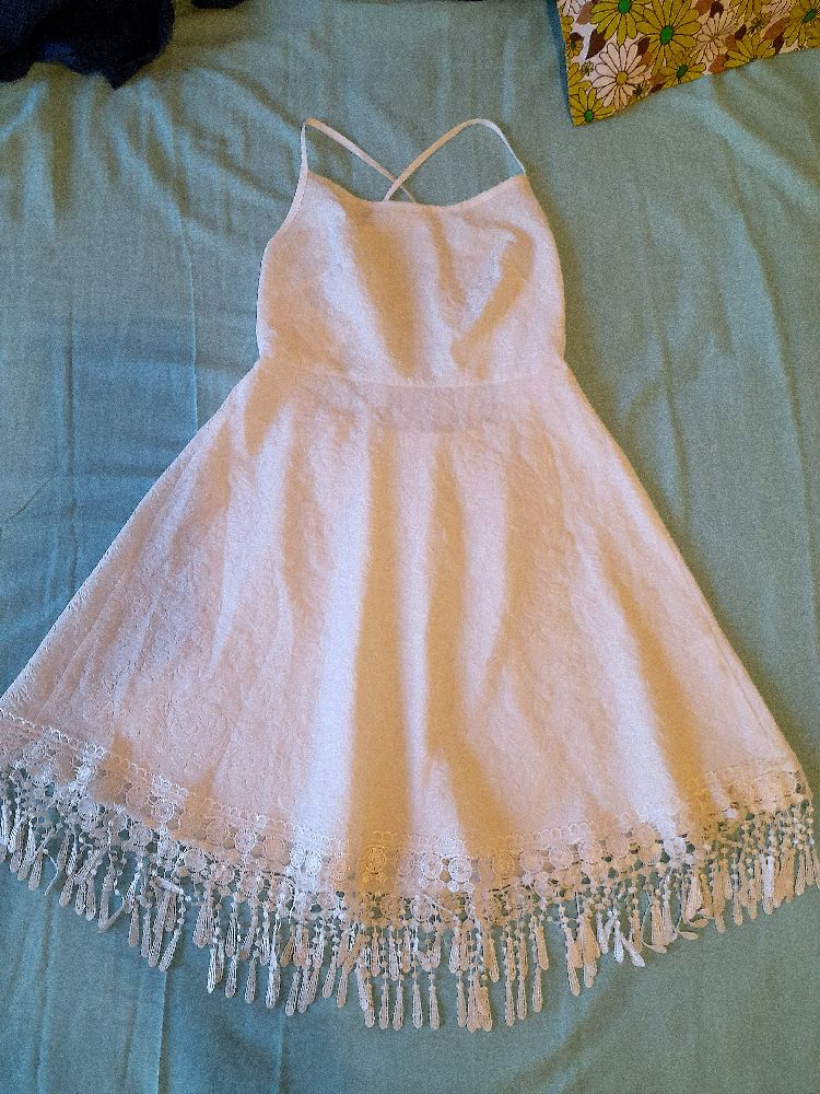 Robe soirée blanche