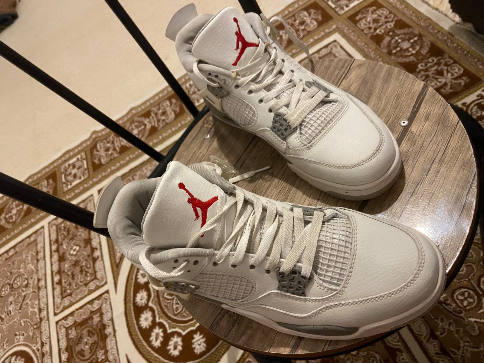 Jordan 4 Retro "White Oreo"