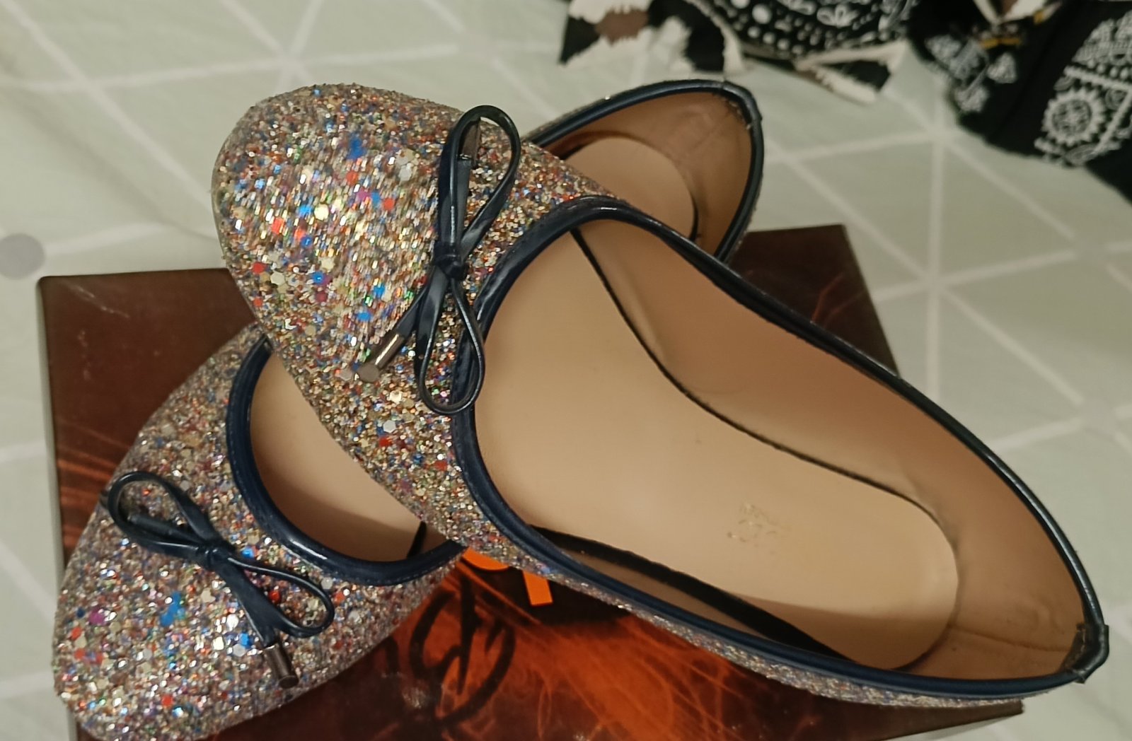 Ballerine bleu pointure 37 bleu 