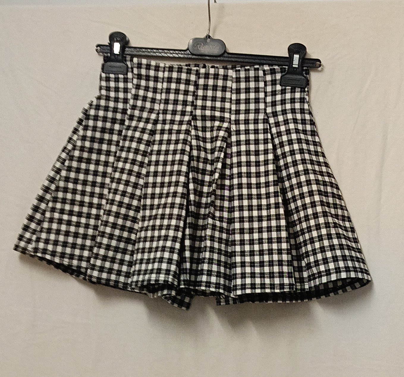 Jupe short carreaux T36