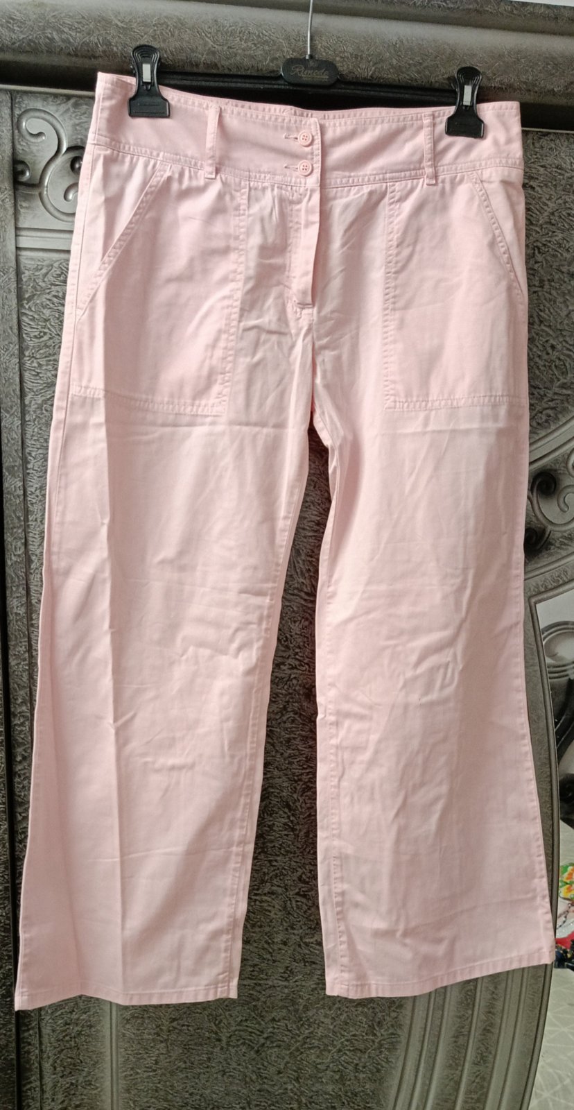 Pantalon large Benetton rosé 🩷