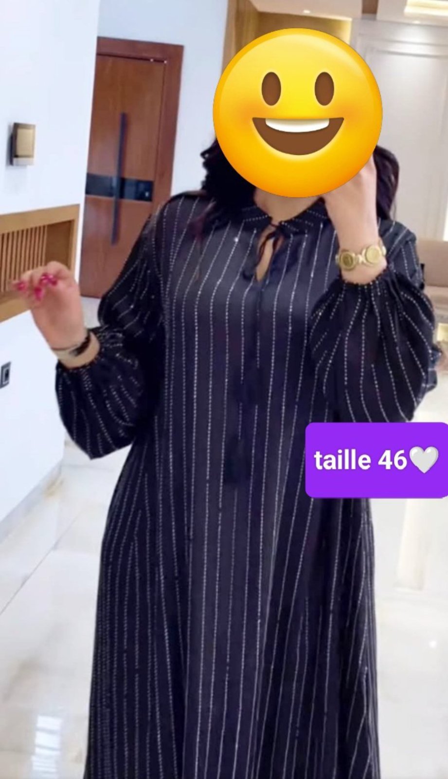 Robe satin bling bling taille 44