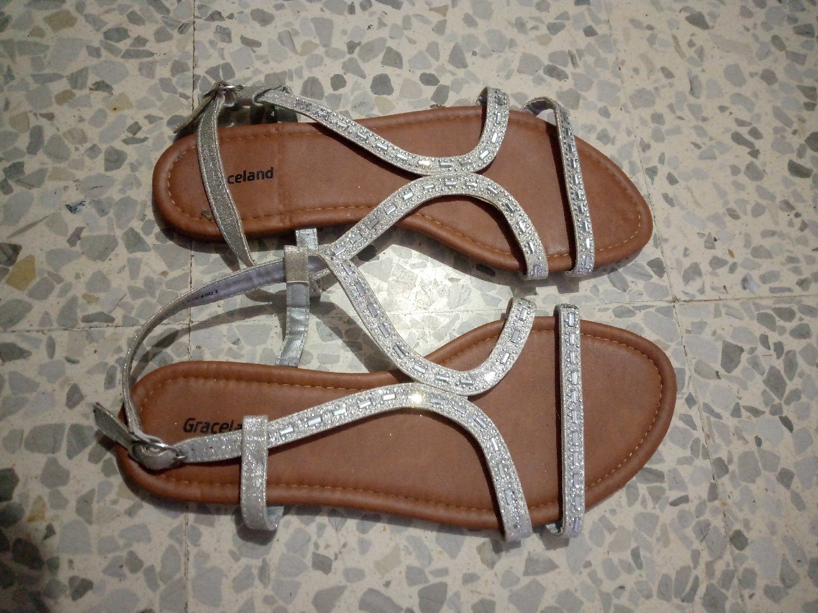 Sandals gris 