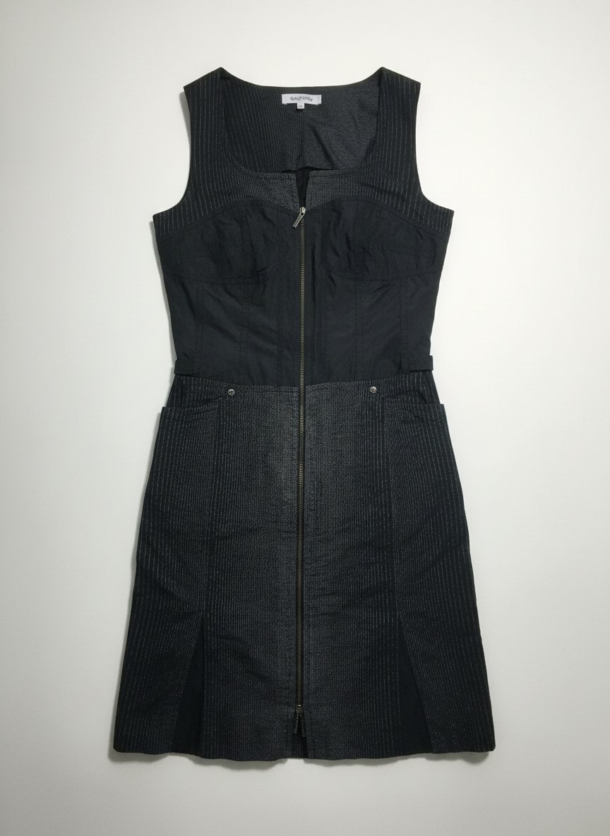 Cargo black dress