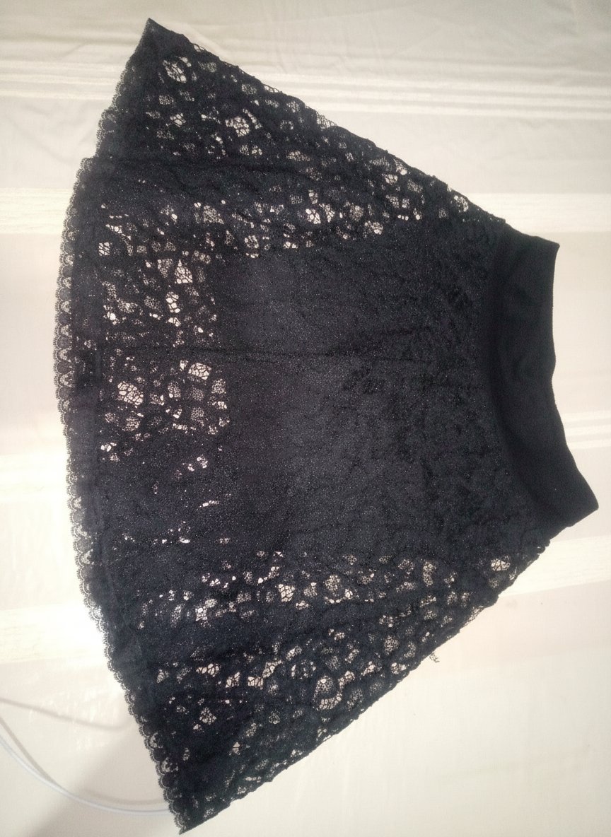 Black Lace skirt 