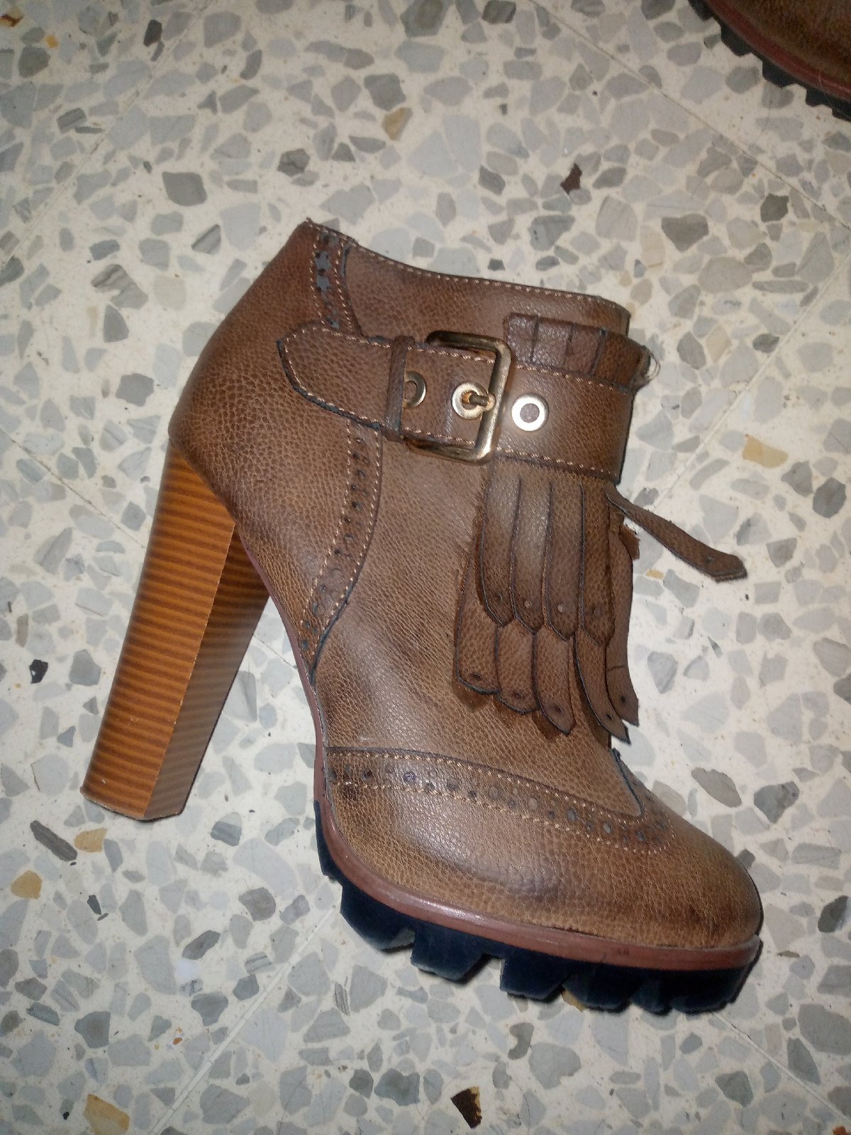 Boots maron bohemian 