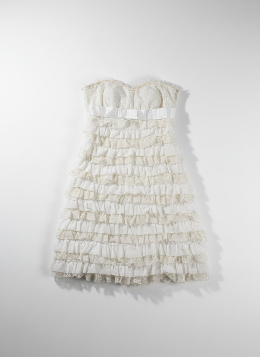 Lolita style white dress