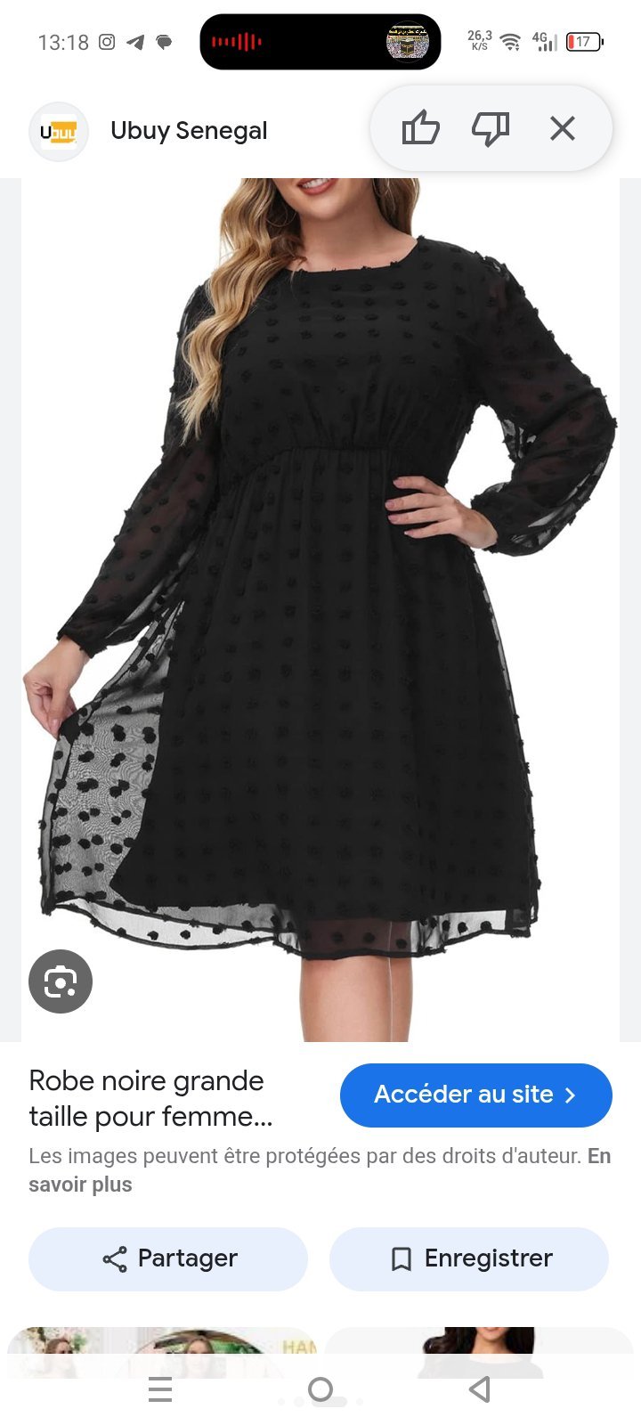 Belle Robe taille 54