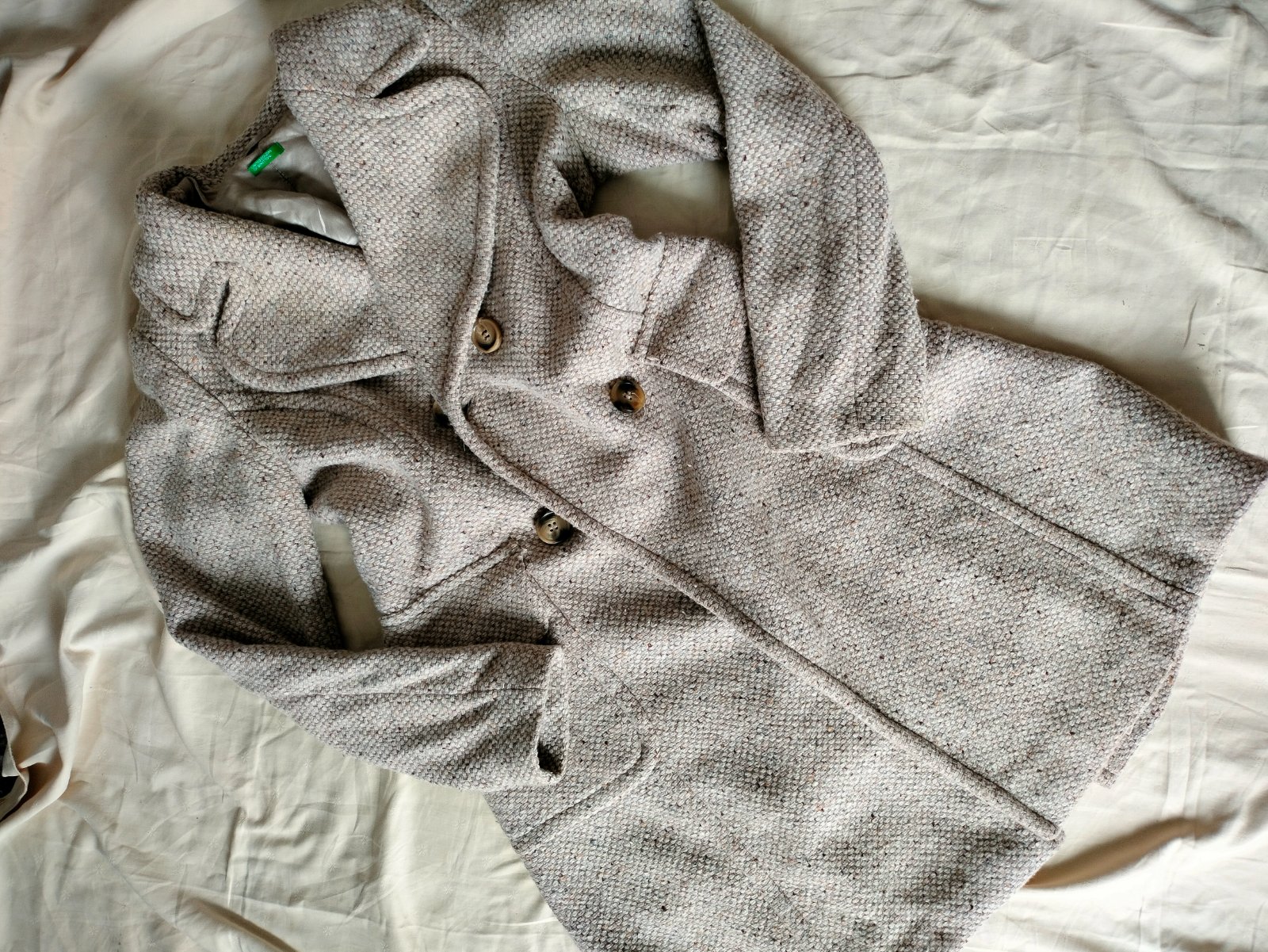 Manteau beige