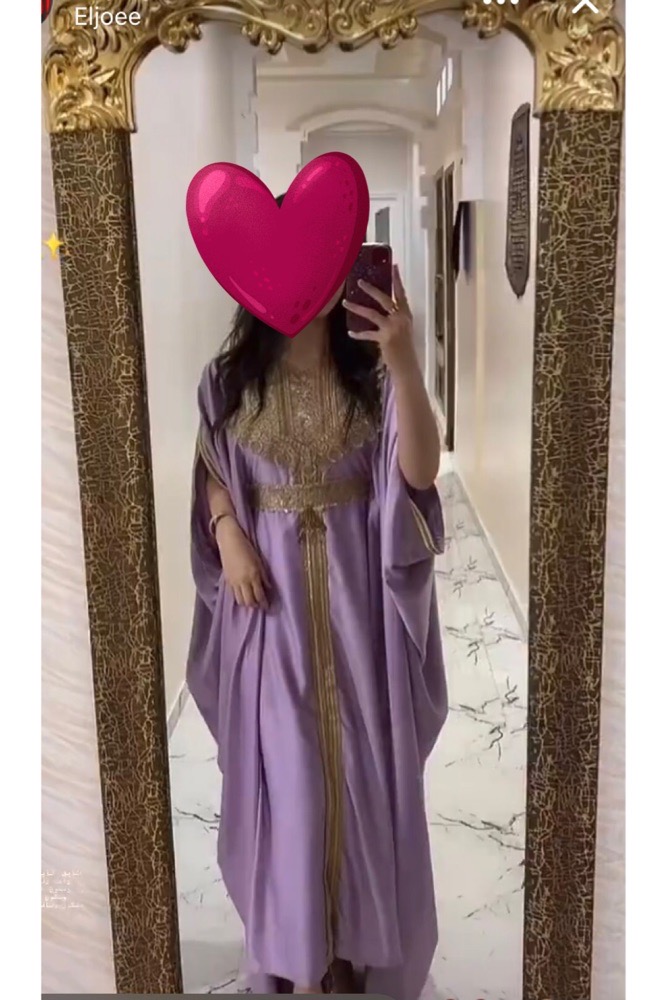 Caftan satinée