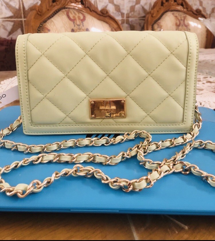 Sac ALDO authentique vert pistache