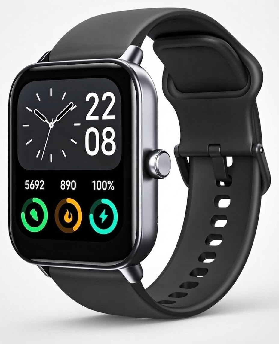 La montre connectée Bea-fon Smartwatch 10S Black Sport 