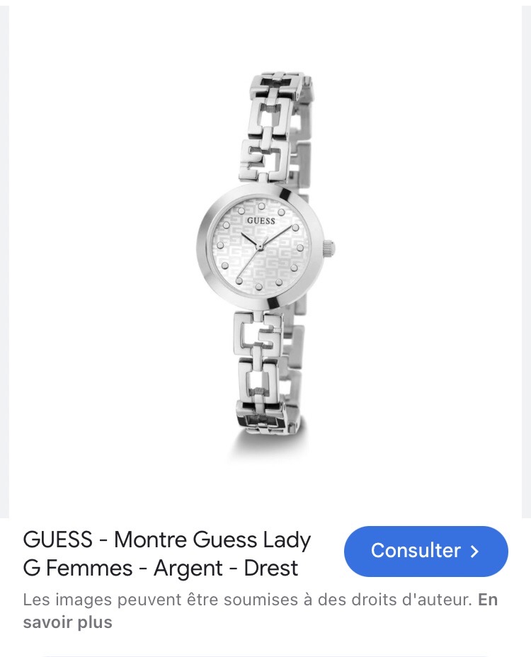 Montre Guess authentique