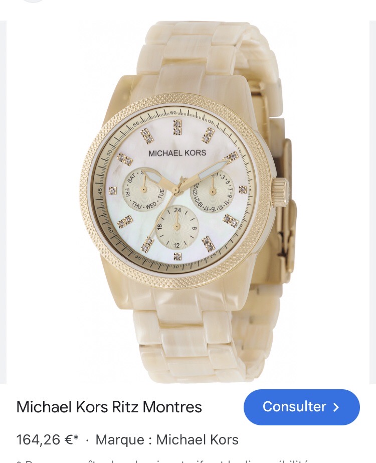 Montre michael kors