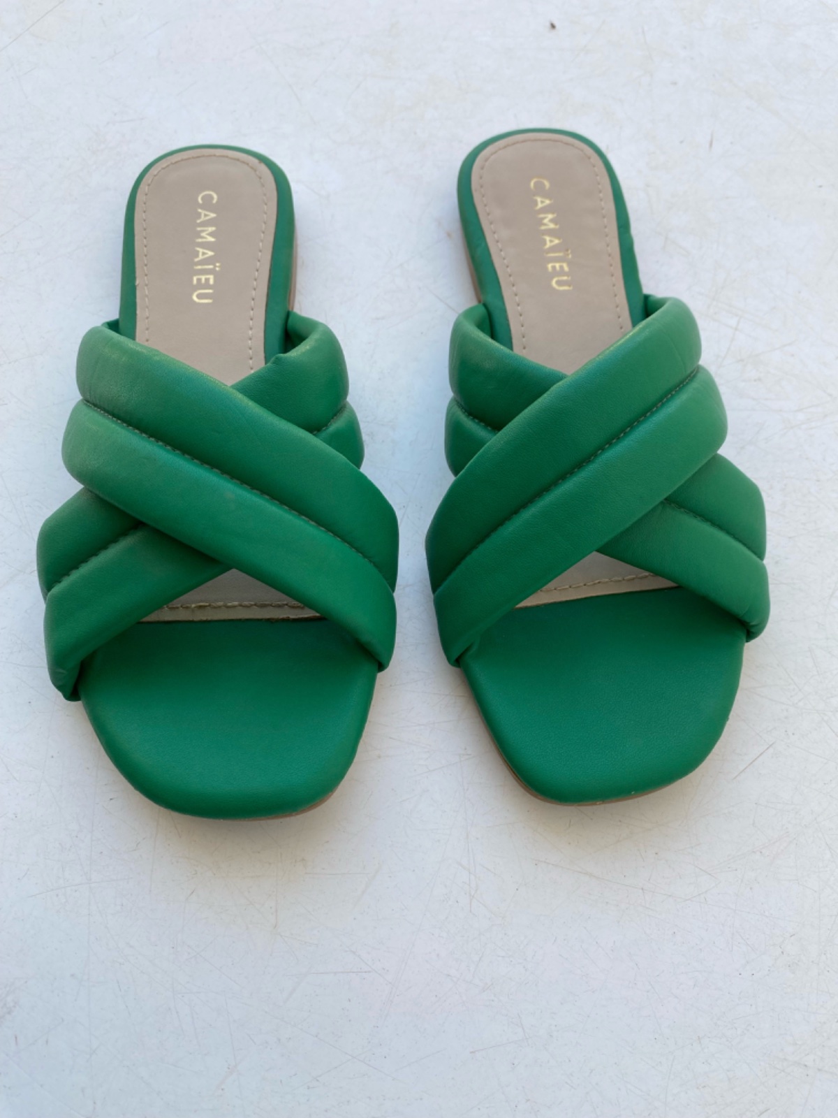Mules vert 