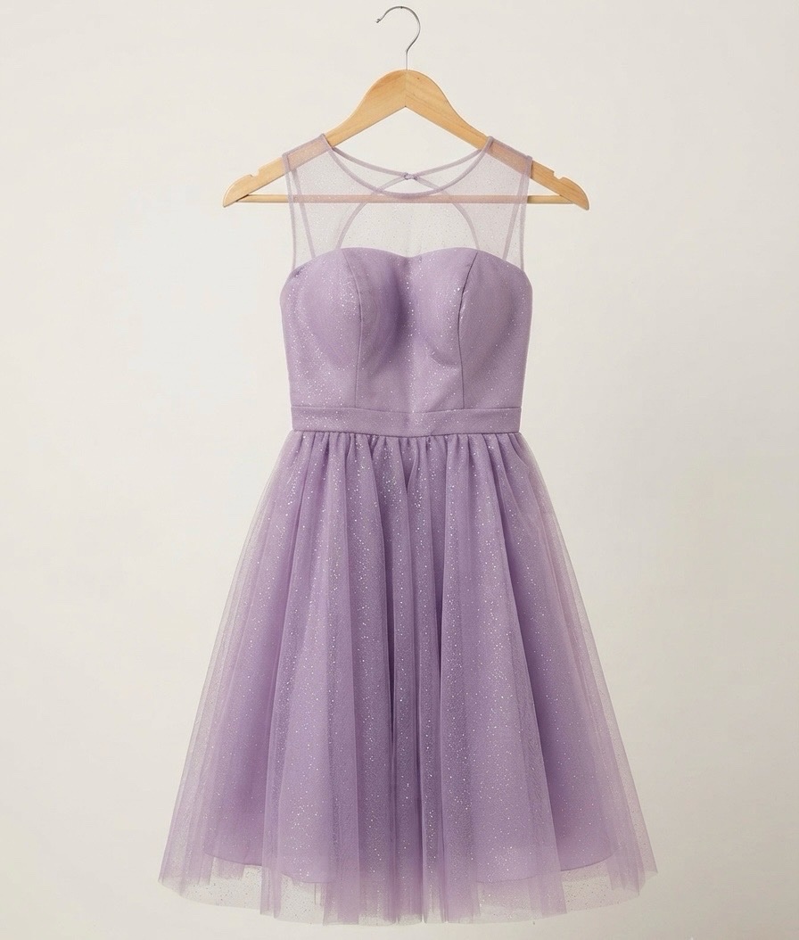 Robe violet 
